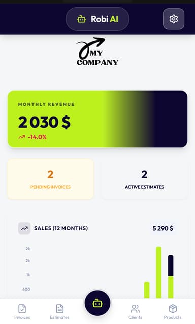 Robi AI - Mobile app